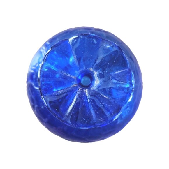 Glassworks Colorado Liquid Candle Cobalt Blue Art Glass Rare Handblown Oil Lamp - Picture 3 of 12